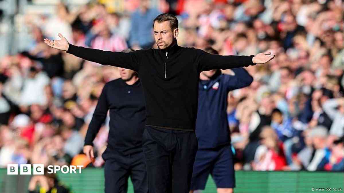 Eckert reacts after Saints draw with Bolton