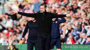 Eckert reacts after Saints draw with Bolton