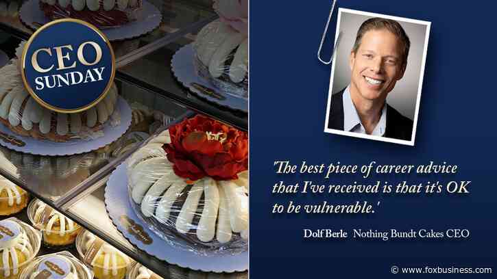 CEO SUNDAY: Nothing Bundt Cakes CEO shares the career advice that stuck with him: 'It’s OK to be vulnerable'