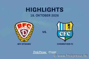 BFC Dynamo – Chemnitzer FC: Die Highlights des Spiels im Video