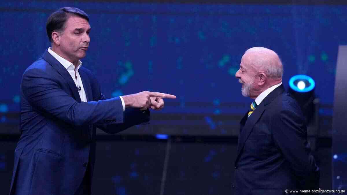 Zwei Stunden Schlammschlacht: Lula und Bolsonaro junior liefern sich TV-Duell wie im Boxring