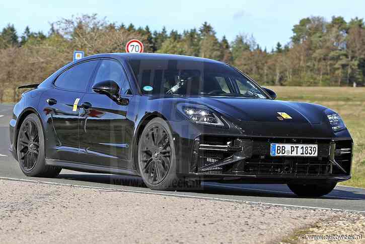 Ongecamoufleerd: vernieuwde Porsche Panamera!