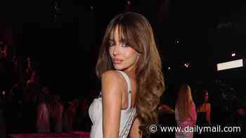 Maura Higgins gives Victoria's Secret Angels a run for their money as she arrives at the 2026 fashion show in racy white latex look
