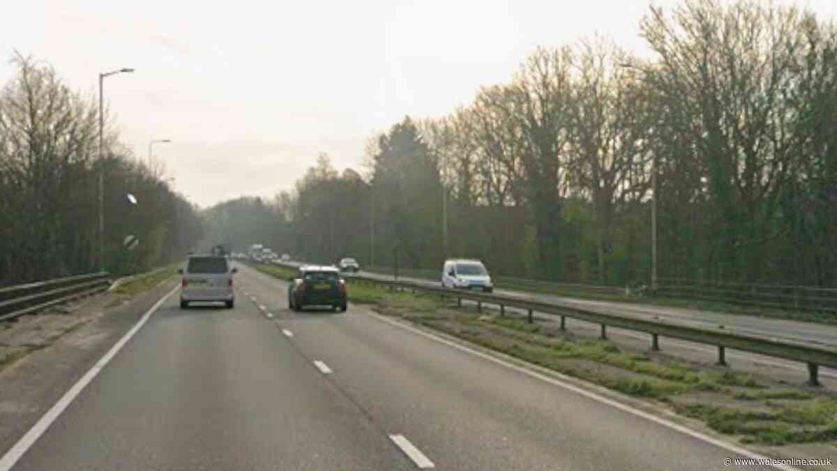 Delays as police attend crash on busy A48 Cardiff