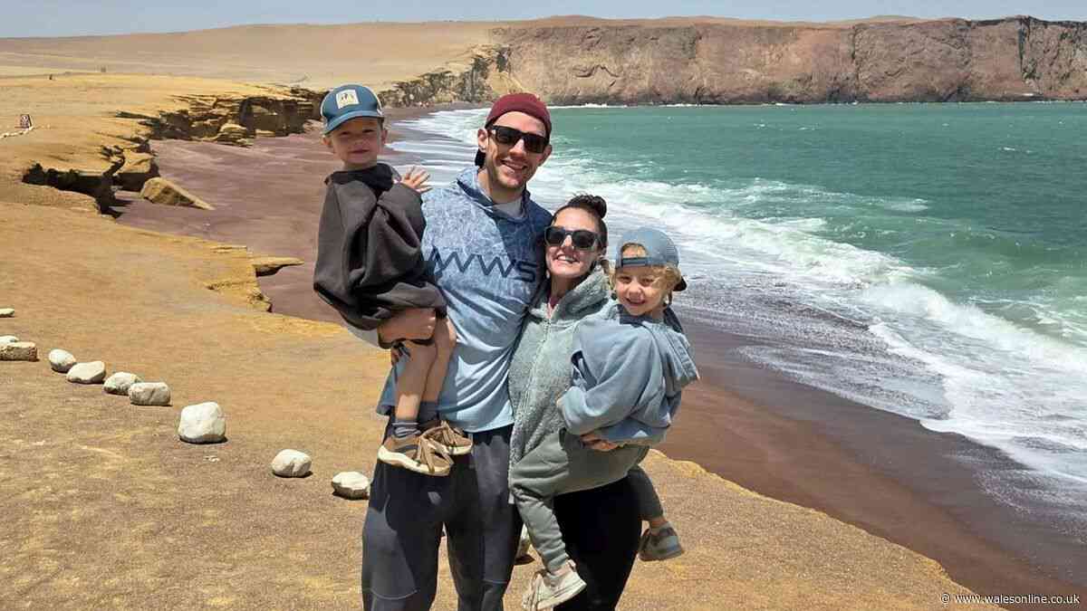 UK family 'sold everything' to travel the world on £30 a day