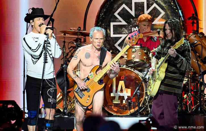 Watch Red Hot Chili Peppers play classic Hillel Slovak-era songs for first time in decades at Hollywood charity show