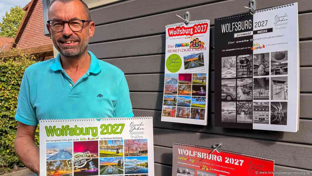 Neuen Wolfsburg-Kalender 2027 von Jens L. Heinrich in vier Versionen