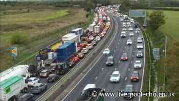 M6 closed live after after crash as emergency repairs ongoing