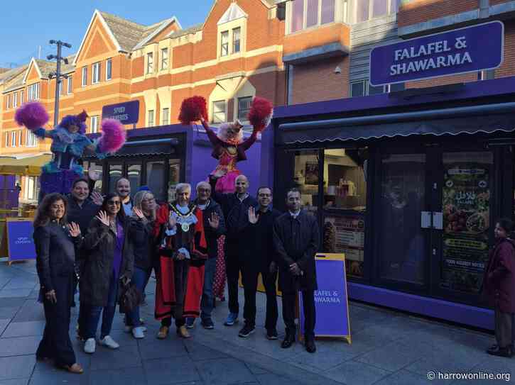 Harrow’s new food kiosks officially open in town centre