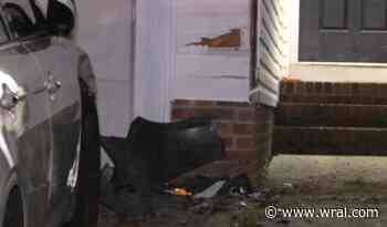 Vehicle 'clips' home near Trawick Road in Raleigh crash