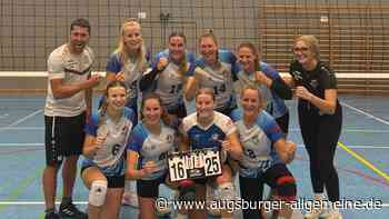Damen der Lechrain-Volleys feiern den perfekten Start in die Landesliga