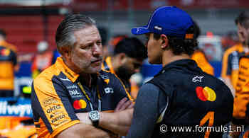 Zak Brown wil ‘lastig’ seizoen positief afsluiten: ‘Volgend jaar strijdt McLaren om de titel’