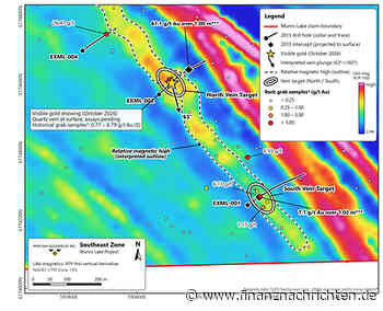 EQS-News: Wescan Goldfields Inc.: WESCAN GOLDFIELDS IDENTIFIZIERT SICHTBARES GOLD IM MUNRO LAKE UND SCHLIESST MAGNETISCHE UAV-UNTERSUCHUNG AB