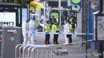 Four arrests after police officer shot in Nottingham city centre