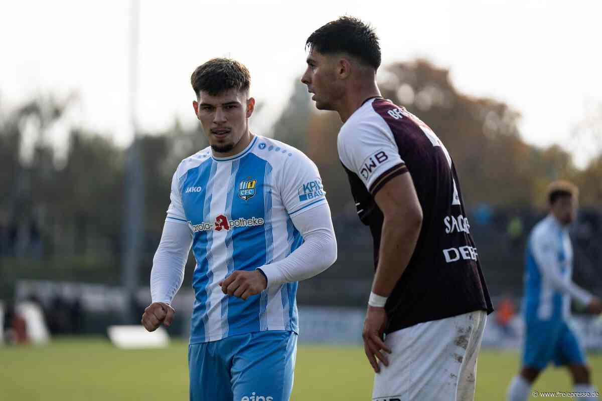 Maurizio Grimaldi vom Chemnitzer FC nach seinem ersten Saisontor: „Nach jedem Tief geht es wieder bergauf“