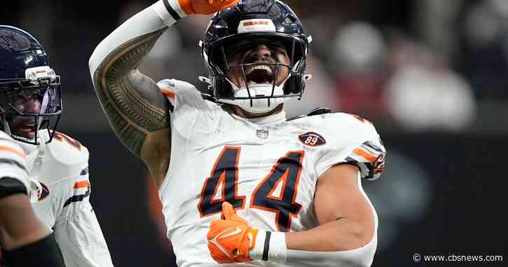 Caleb Williams completes first 12 passes in return after missing 3 games as Bears top Falcons 31-23
