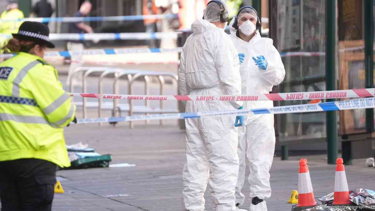 Four arrested in connection with Nottingham city centre police shooting