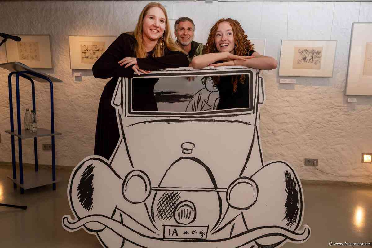 Neue Ausstellung in Plauen: Wie Erich Ohser und Jens Harder technischen Fortschritt sehen