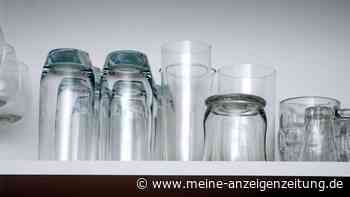 Gläser im Schrank: Welche Art der Lagerung hygienischer ist