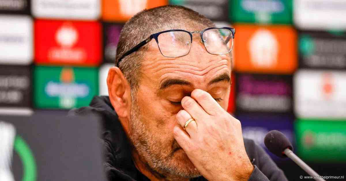 Sarri spreekt van 'absurde kalender' in aanloop naar treffen met Ajax: 'Risico'