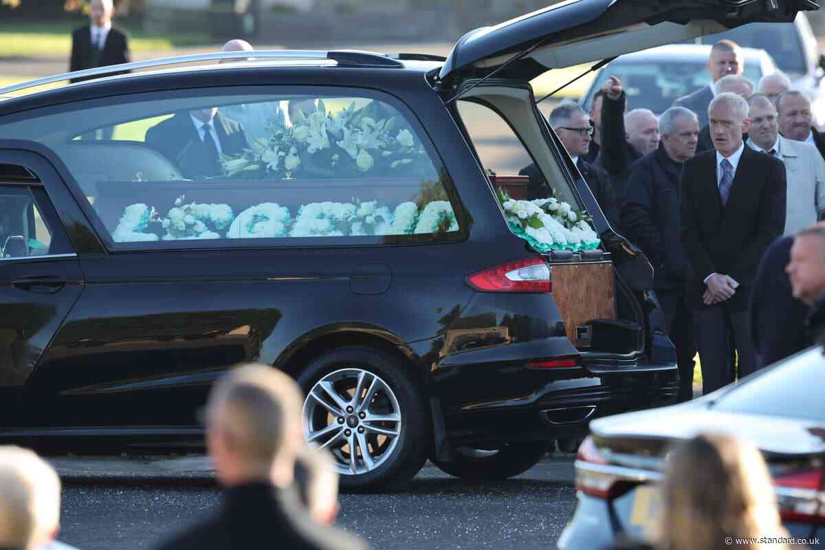 Mourners say farewell to former gangster turned author Paul Ferris