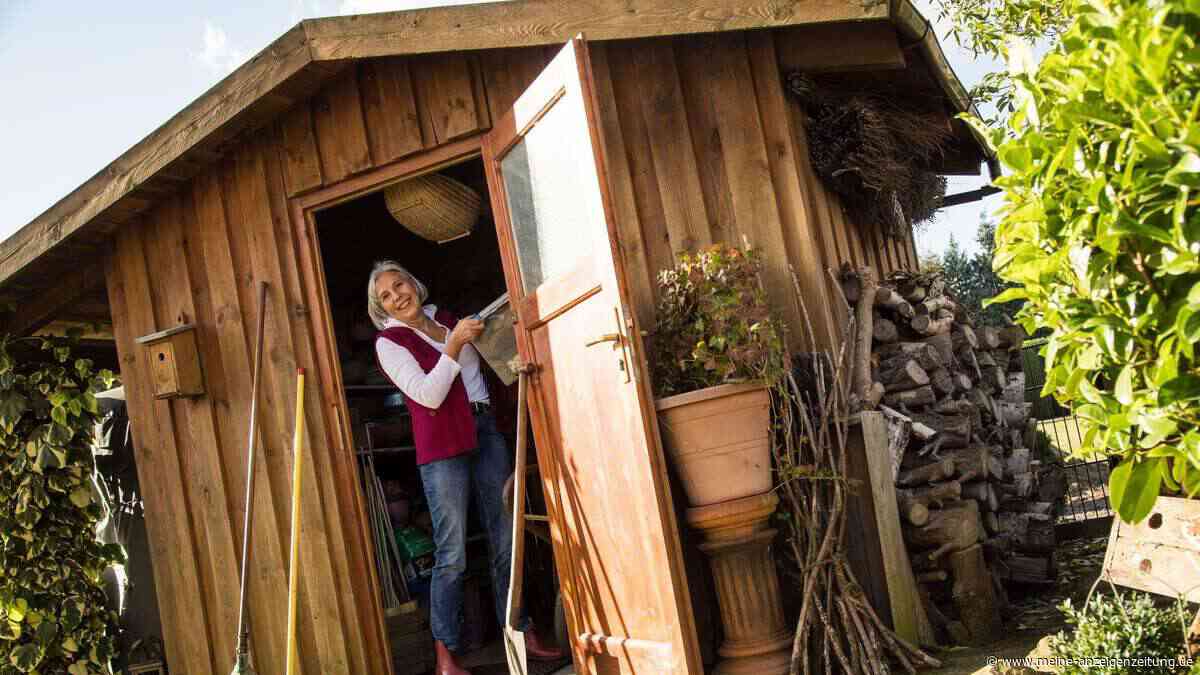 So schützen Sie Schuppen und Gartenhaus vor Einbrechern