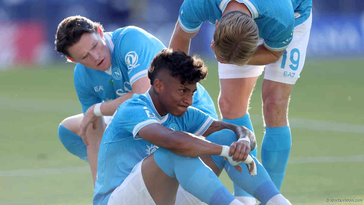 Napoli confirm Alisson Santos blow on first appearance after recovering from injury