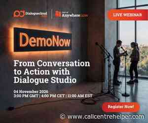 DemoNow: From Conversation to Action with Dialogue Studio