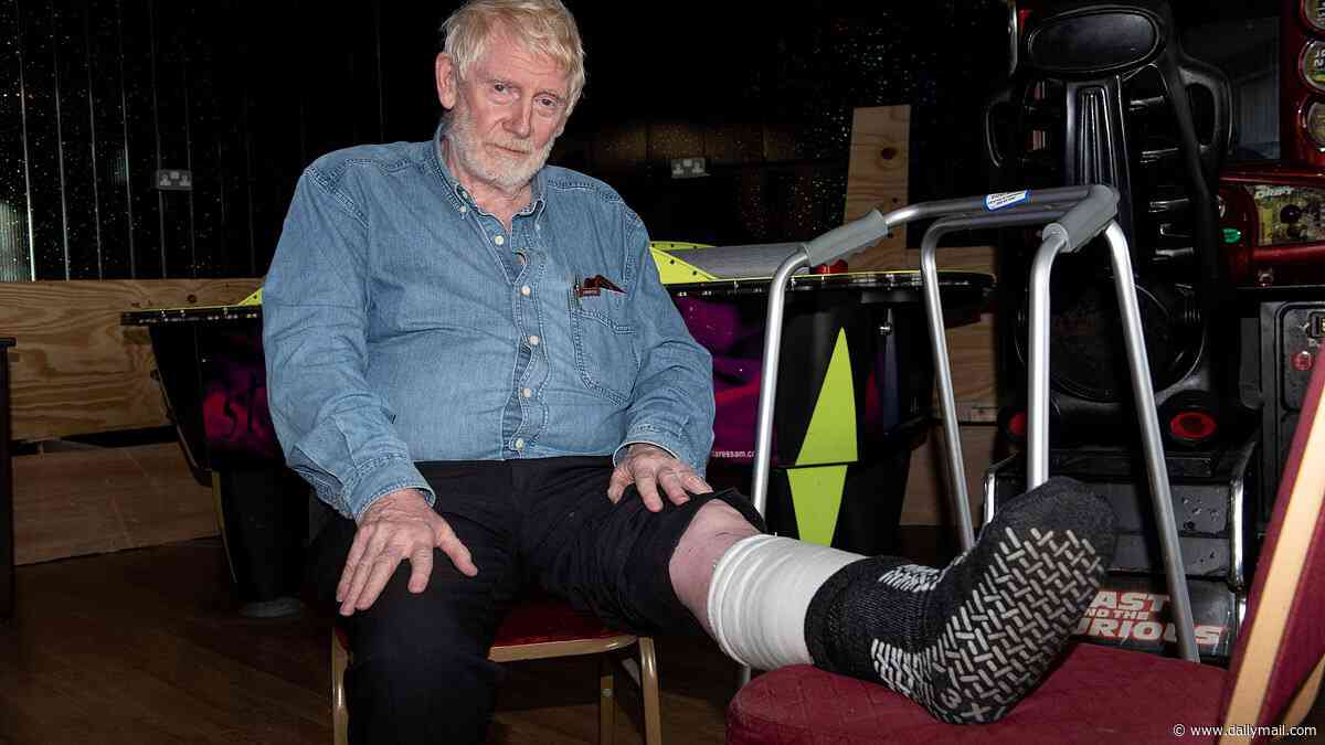 Britain's most dangerous spider strikes again: Blackpool man hospitalised after bite made his leg swell to 'the size of a watermelon'