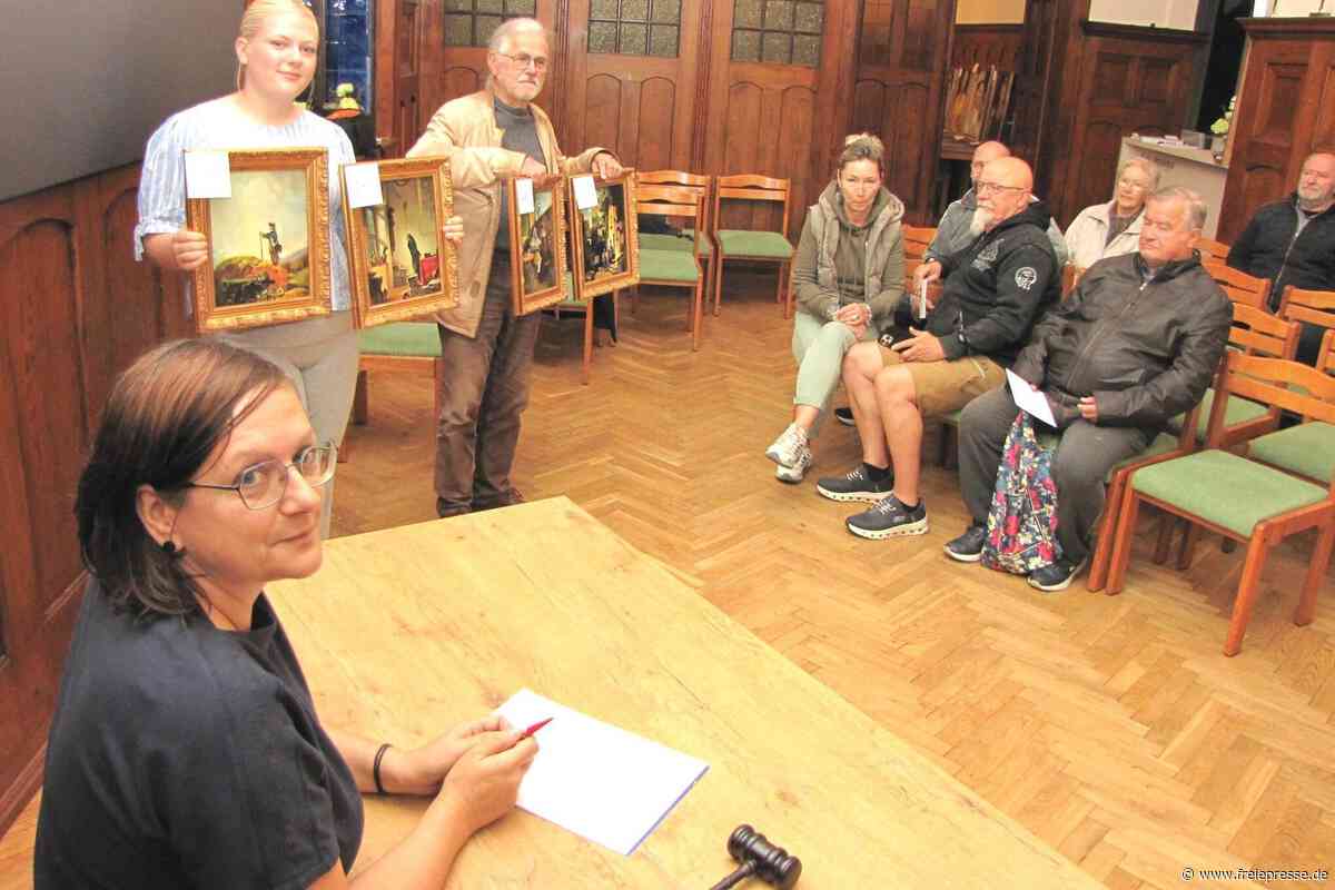 Auktion in Geringswalde: Bilder kommen unter den Hammer