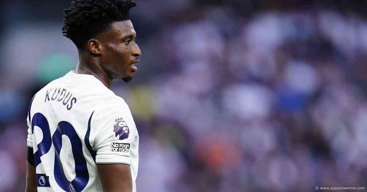 Buitenland: Kudus hoopt met Spurs van laatste plek in Premier League af te komen