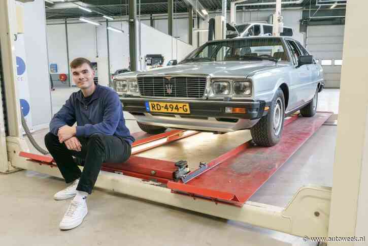 Boy (26) kocht de beste Maserati Quattroporte die hij kon vinden: 'Restaureren kost een fortuin'