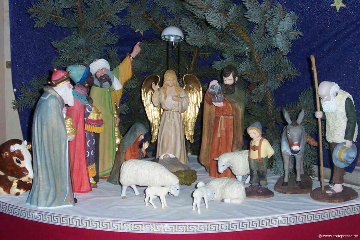 Einbruch in Kirche im Erzgebirge: Diebe stehlen wertvolle Krippenfiguren