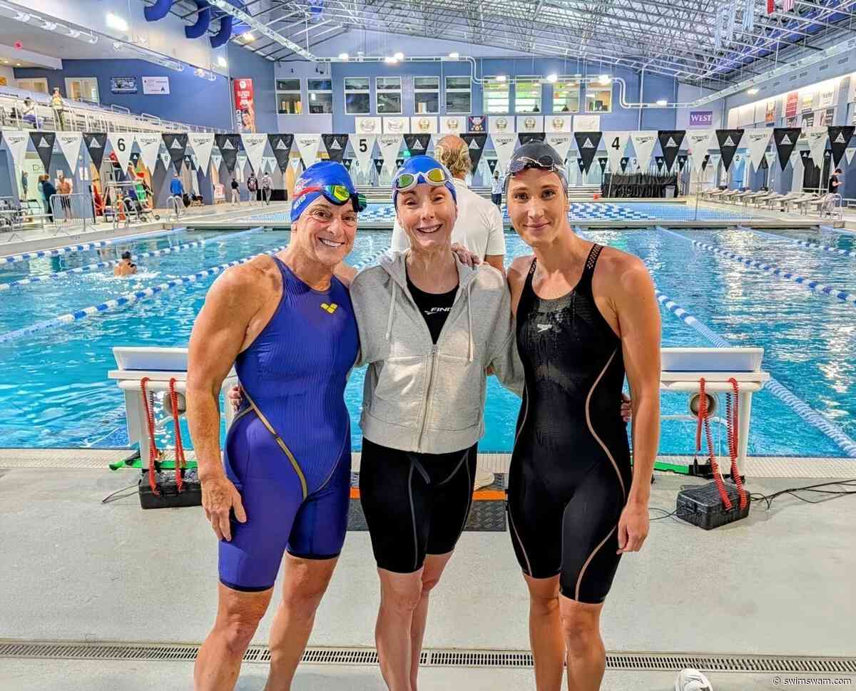 Ashley Twichell, Kelly Palace & Penny Noyes Break Masters World Records at TAC SCM Meet
