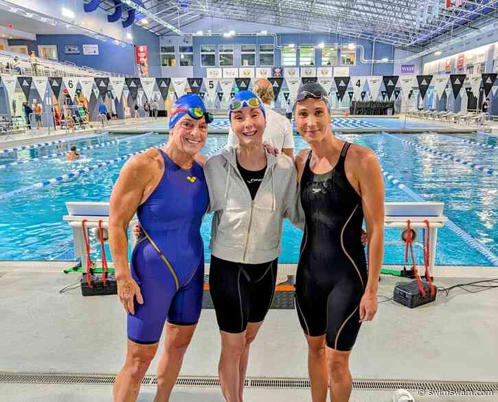 Ashley Twichell, Kelly Palace & Penny Noyes Break Masters World Records at TAC SCM Meet