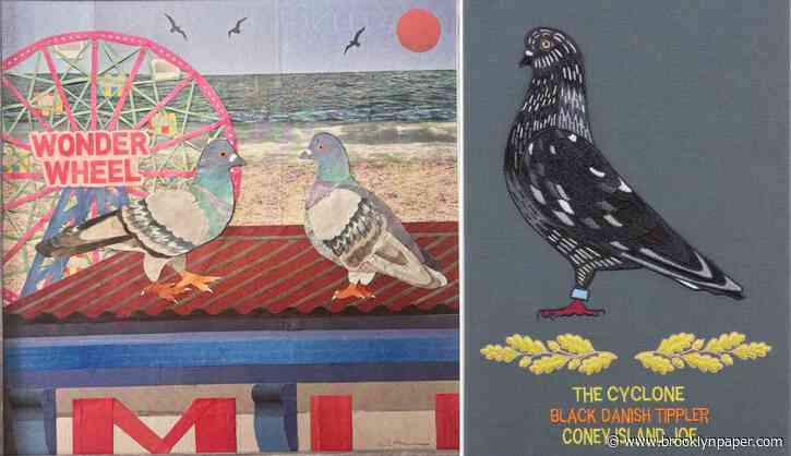 ‘Pigeons by the Seashore’ pays homage to the city’s feathered friends through art