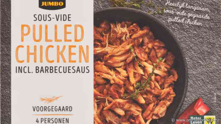 Jumbo roept pulled chicken terug omdat er misschien rauwe kip in zit