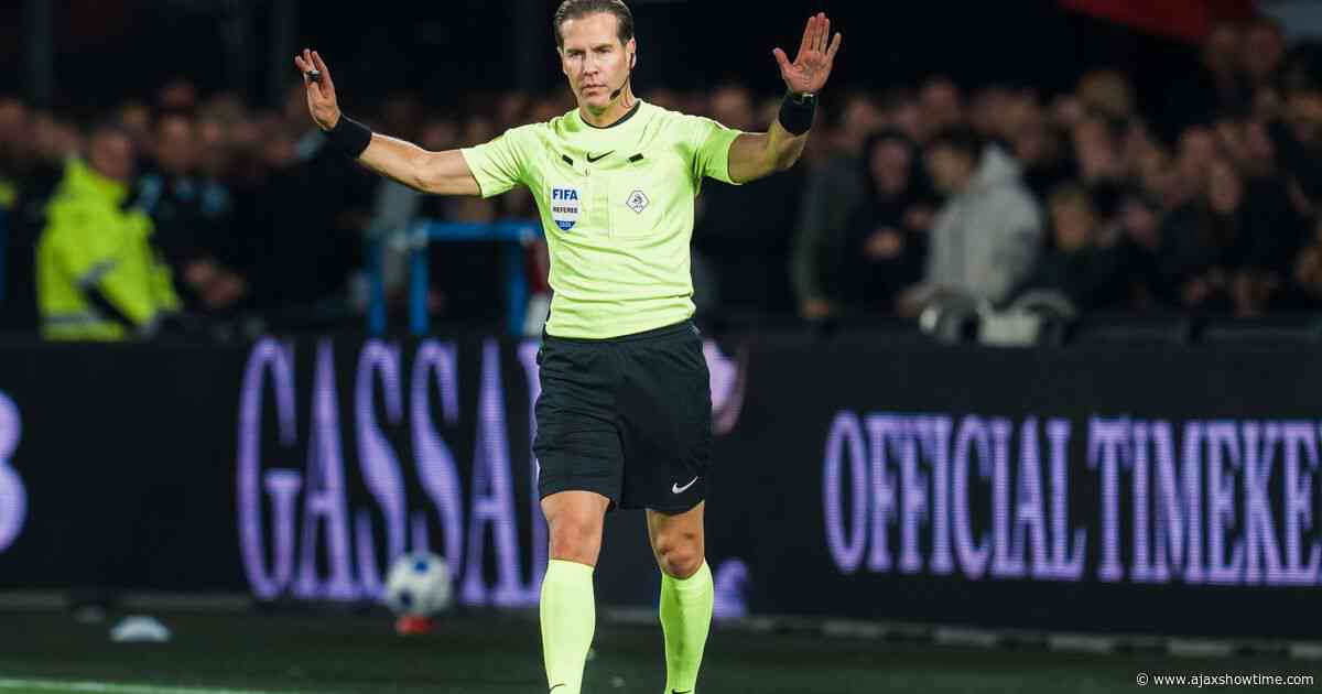 Rondom Ajax: KNVB maakt scheidsrechter voor Sparta Rotterdam - Ajax bekend