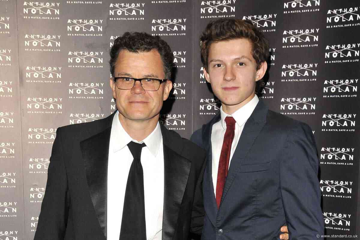Tom Holland's dad 'shivers' in London pub beer garden after Spider-Man fans take over