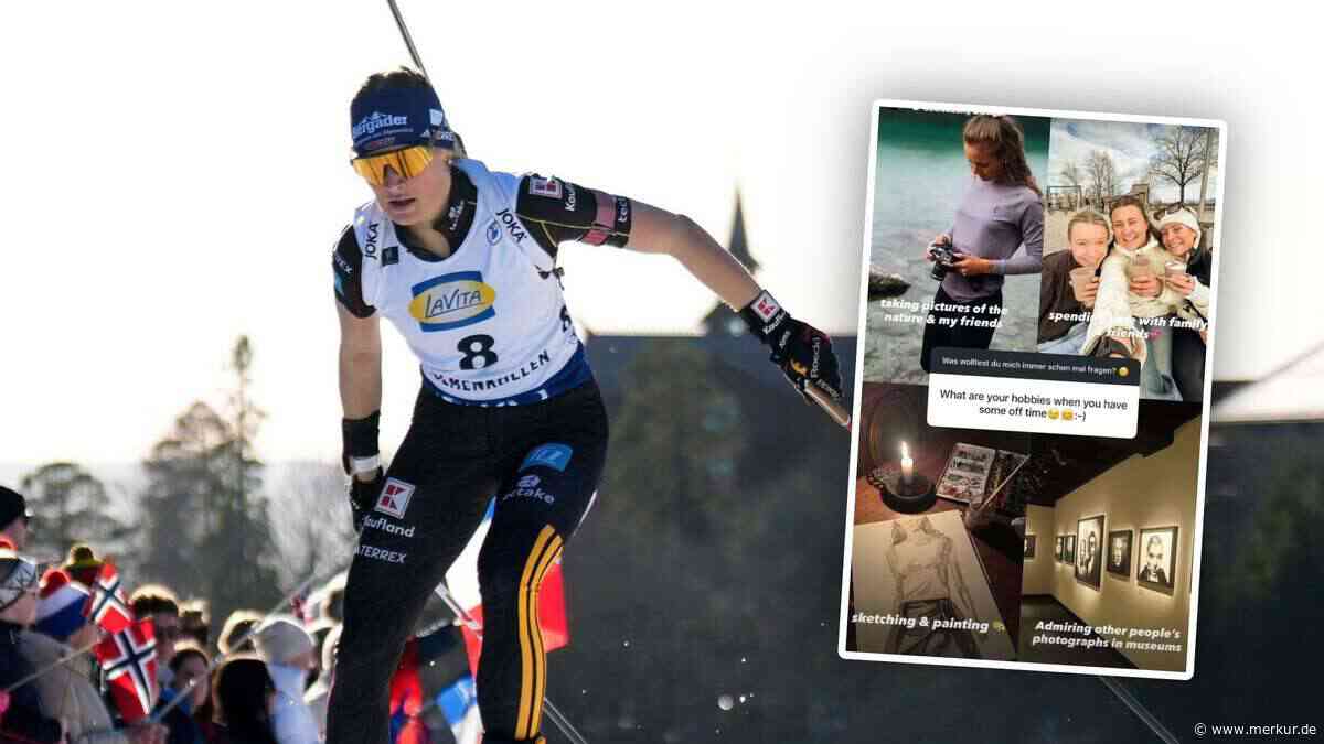 Deutscher Biathlon-Star offenbart verstecktes Talent