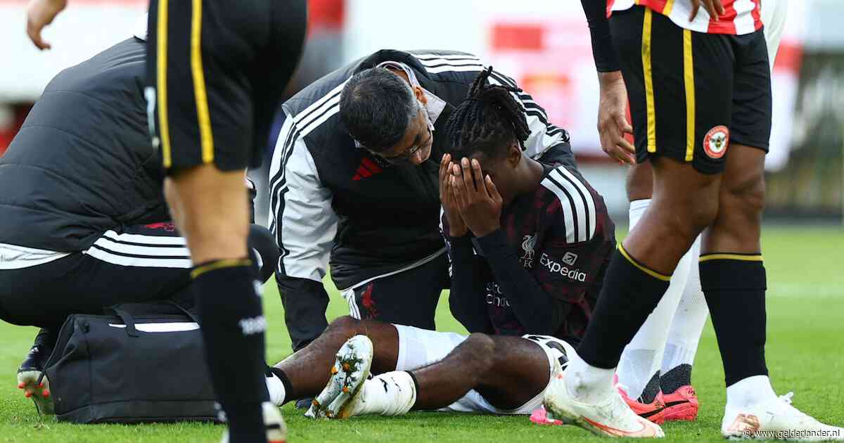 Tegenslag voor Jeremie Frimpong: geblesseerde Liverpool-speler moet vrezen voor interlands Oranje