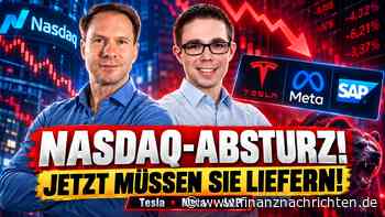 Nasdaq nach dem Absturz: Tesla, Meta & SAP müssen jetzt liefern!