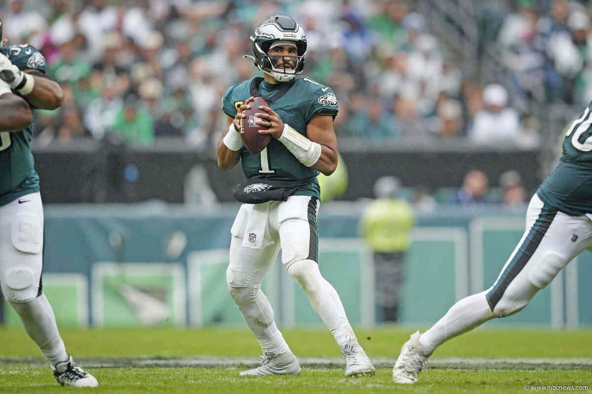 Eagles quarterback Jalen Hurts likely out for season after blood clots found in lungs and leg