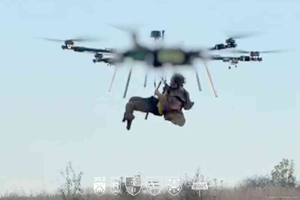 Ukraine claims world’s first drone evacuation of wounded soldier