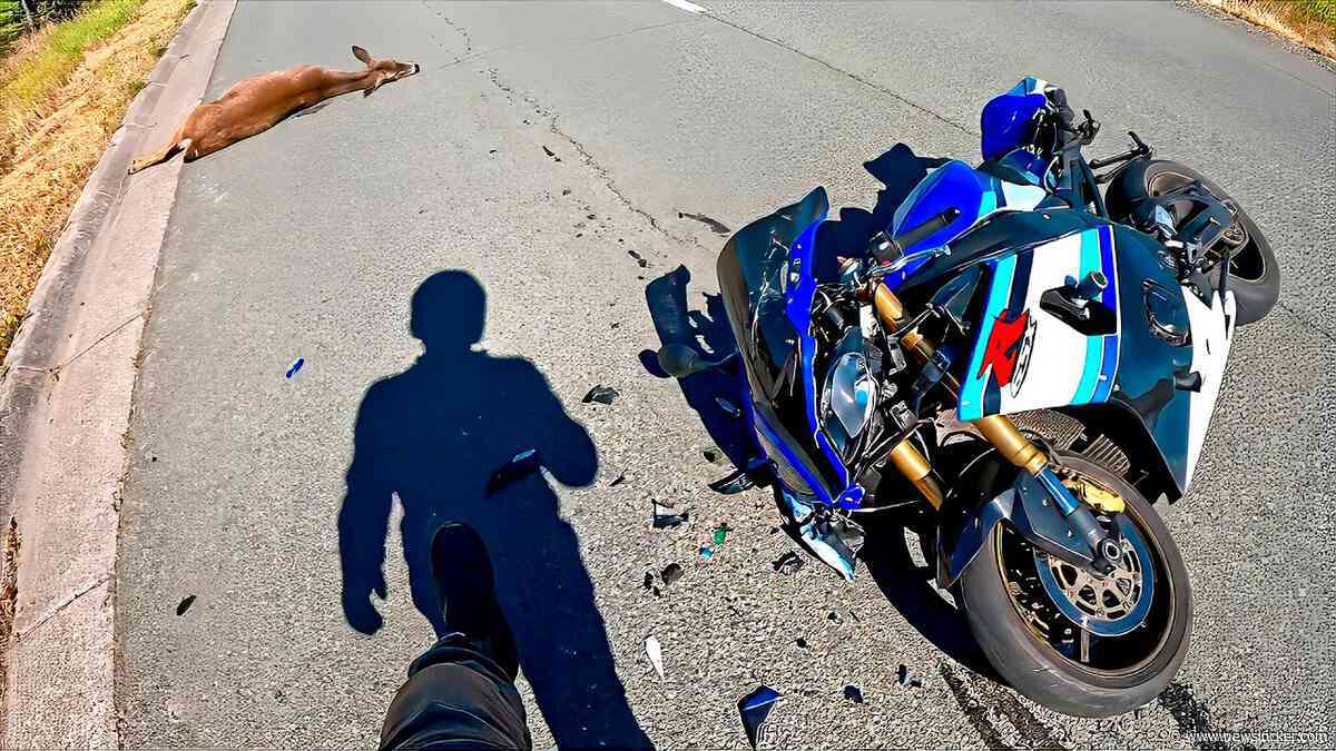 Insane Motorcycle Crashes &amp; Moto Moments That Went Horribly Wrong #58