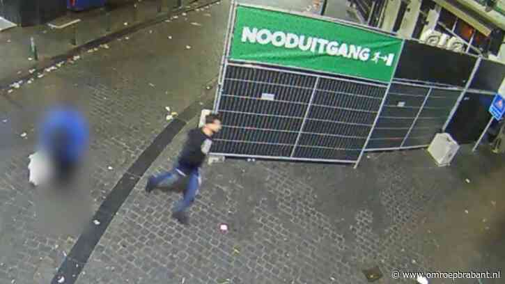 Gesprek in snackbar eindigt in mishandeling: politie toont beelden dader