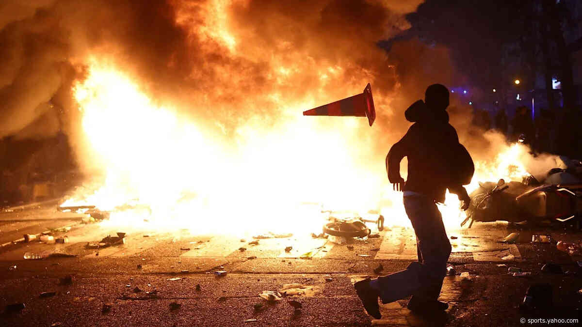 Emergency meeting held over PSG vs Barcelona clash amid violent protests in France
