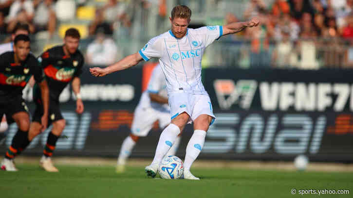 Sky: ‘De Bruyne lacks the attitude of someone who made the right choice joining Napoli’