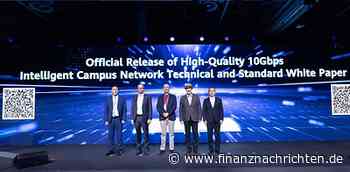 EQS-News: Huawei: HNS 2026 | Huawei und Branchenverbände veröffentlichen in Europa ein technisches Whitepaper zu hochwertigen intelligenten Campusnetzwerken mit 10 Gbit/s und entsprechenden Standards