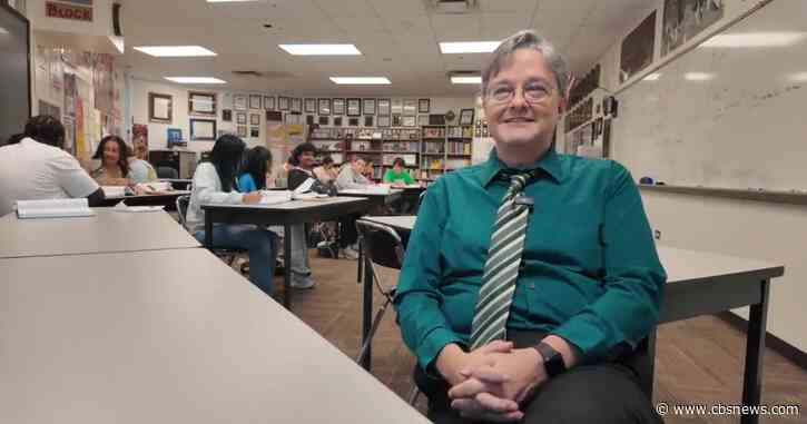 Georgia magnet school students call longtime math teacher "the GOAT" for his classroom approach